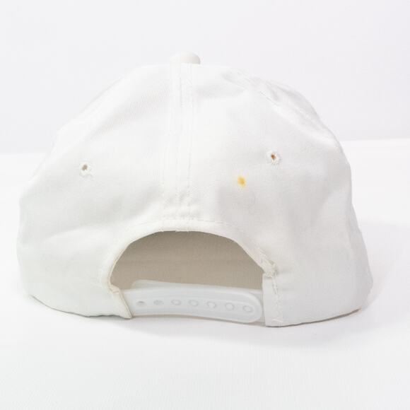 VTG Kansas City Chiefs SnapBack Hat Script Sports Specialties 90s All White RARE - Picture 5 of 13